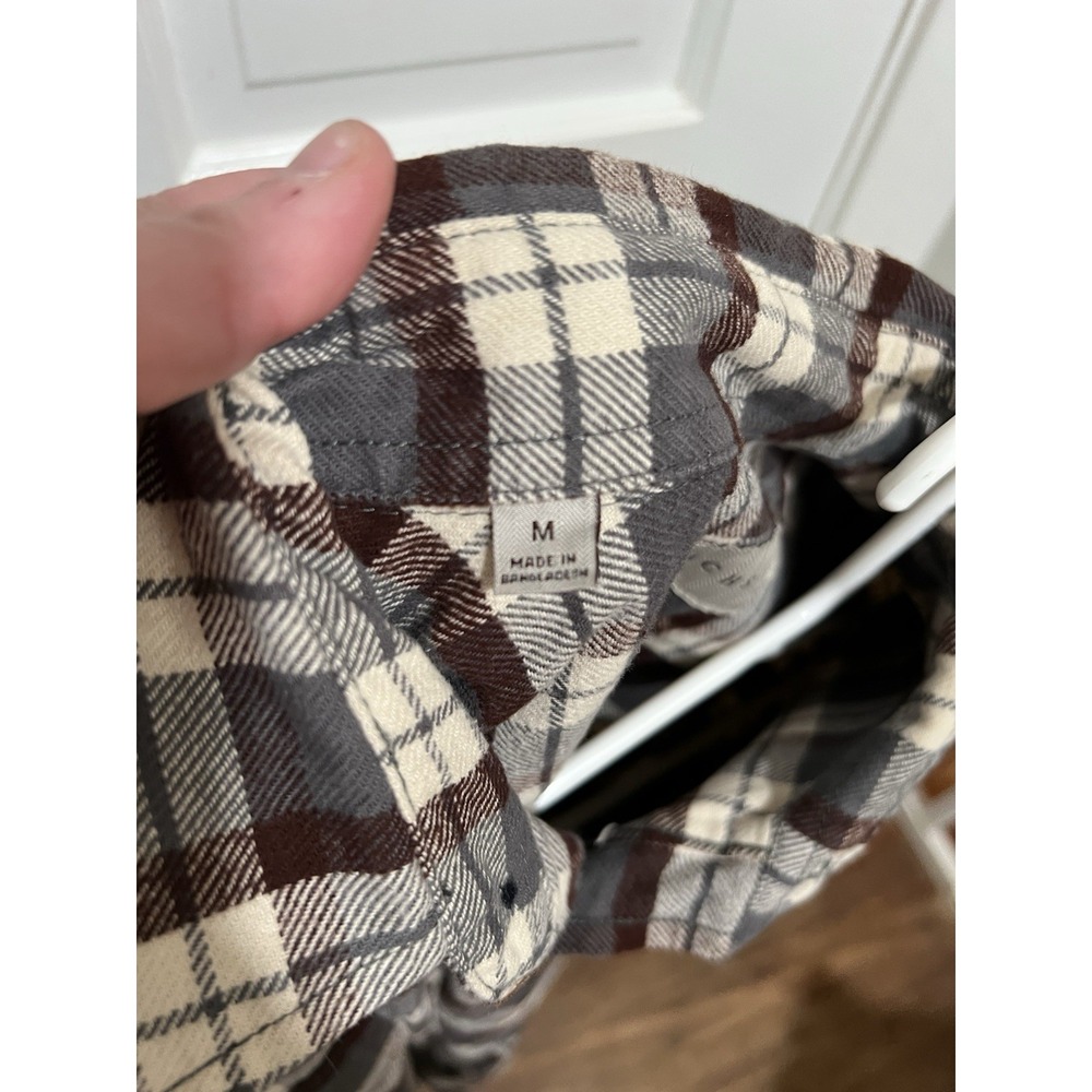 2 Jachs Men's Flannel Shirts Size Medium - Picture 4 of 7